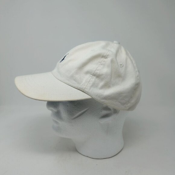 Vintage Polo Ralph Lauren White Baseball Cap Adjustable - Picture 4 of 12